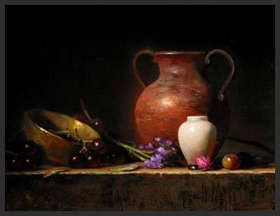 Sample artwork by Jeff Legg (Born 1959), known for classical realist still life - View similar artists and auction records
