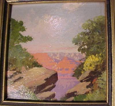 Sample artwork by Willard Page (1885 - 1958), known for desert and mountain landscape, adobes - View similar artists and auction records