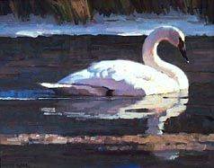 Sample artwork by David Charles Wade (1952 - 2019), known for wildlife in landscape - View similar artists and auction records