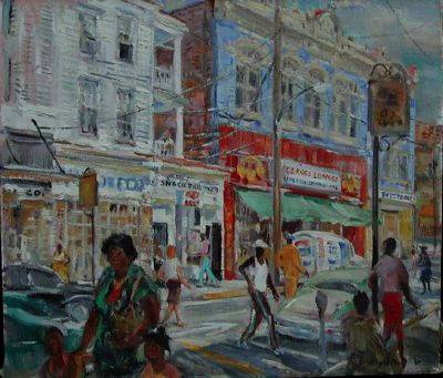 Sample artwork by Horace Talmage Day (1909 - 1984), known for portrait, still life, figure and landscape easel painting, murals - View similar artists and auction records