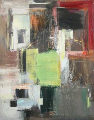 Sample artwork by George Lloyd (Born 1945), known for abstract, figure and landscape painting - View similar artists and auction records