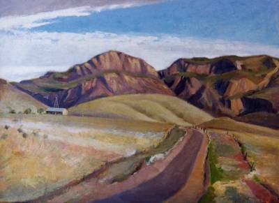 Sample artwork by Albert Lake (1903 - 1990), known for portrait-dignitaries, landscape - View similar artists and auction records