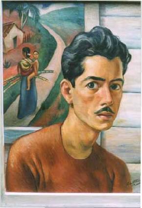 Sample artwork by Antonio Gattorno (1904 - 1980), known for surrealism, modern primitive, mural - View similar artists and auction records