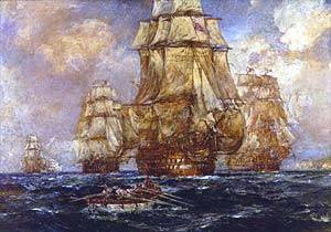 Sample artwork by Bernard Finegan Gribble (1873 - 1962), known for marine-sailing ship, portrait, landscape - View similar artists and auction records