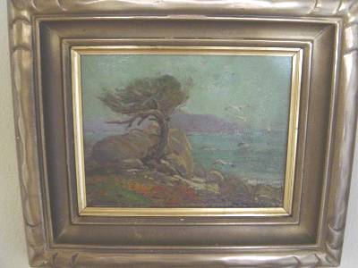 Sample artwork by Ralph Davison Miller (1858 - 1945), known for landscape, still life and marine painting - View similar artists and auction records