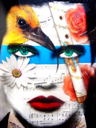 Sample artwork by Louis St Lewis (1961 - 2021), known for collage, assemblage, large-scale pop art - View similar artists and auction records