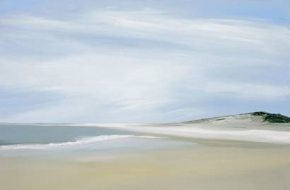 Sample artwork by Rick Fleury (Born 1960), known for minimalist marine landscape painting, teaching - View similar artists and auction records