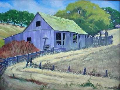 Sample artwork by Quince Galloway (1912 - 2003), known for landscape, portrait and still life painting - View similar artists and auction records
