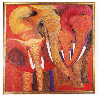 Sample artwork by Betsey Fowler (20/21st centuries), known for endangered wildlife, abstract landscape - View similar artists and auction records