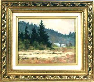 Sample artwork by John Loughlin (1931 - 2004), known for new england landscape, illustrator - View similar artists and auction records