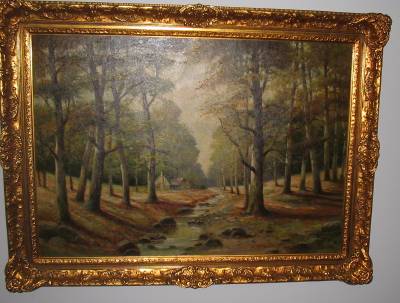 Sample artwork by Albert Blaetter (1878 - 1930), known for western landscape - View similar artists and auction records