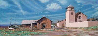 Sample artwork by Randy Bacon (Born 1957), known for painter-rural and urban landscape - View similar artists and auction records