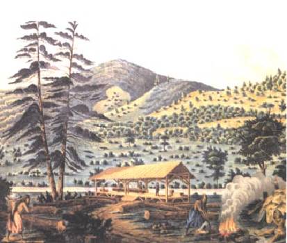 Sample artwork by Adolph Schwartz (1829 - 1872), known for landscape, architectural drawing, yosemite sketch - View similar artists and auction records