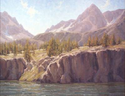 Sample artwork by Greg Scheibel (Born 1961), known for plein-air landscape painting - View similar artists and auction records