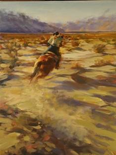 Sample artwork by Robert Krogle (20/21st century), known for commercial artist, western, portrait - View similar artists and auction records