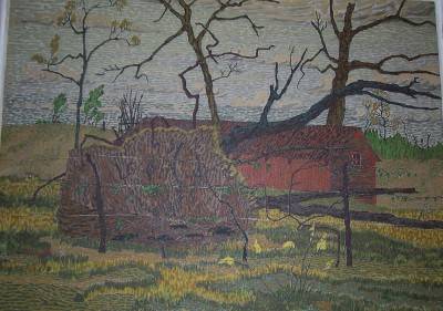 Sample artwork by Frederick Remahl (1901 - 1968), known for modernist landscape painting, murals - View similar artists and auction records