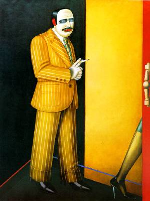 Sample artwork by Shimon Okshteyn (1951 - 2020), known for portrait, printmaking - View similar artists and auction records