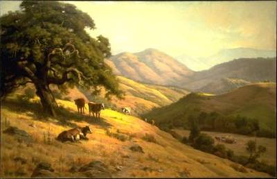 Sample artwork by Gordon Coutts (1868 - 1937), known for desert landscape, portrait and figure painting - View similar artists and auction records