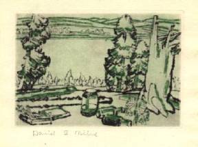 Sample artwork by David Brown Milne (1882 - 1953), known for painting, printmaking, commercial art - View similar artists and auction records
