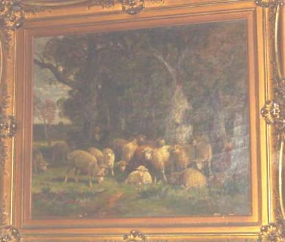 Sample artwork by James Desvarreux-Larpenteur (1847 - 1937), known for landscape-cattle-sheep, coastal - View similar artists and auction records
