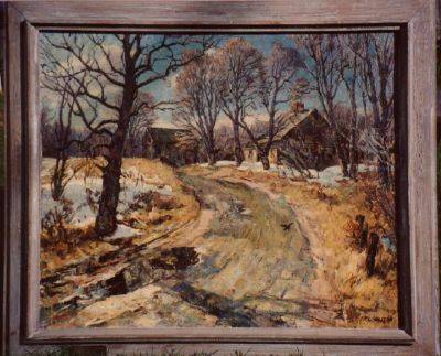 Sample artwork by Frederick Lester Sexton (1889 - 1975), known for landscape, portrait and still-life painting - View similar artists and auction records