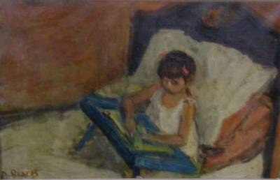 Sample artwork by Arbit Blatas (1908 - 1999), known for portrait, landscape and still life painting, sculpture - View similar artists and auction records