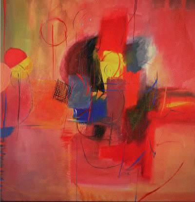 Sample artwork by Lamar A Briggs (1935 - 2015), known for large-scale abstraction, monotypes - View similar artists and auction records