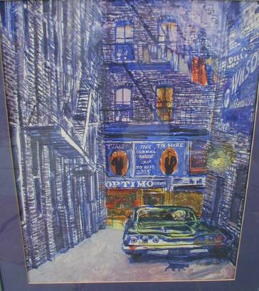 Sample artwork by Marvin Friedman (1930 - 2012), known for magazine illustration - View similar artists and auction records