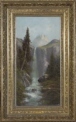 Sample artwork by William Weaver (WW) Armstrong (1862 - 1906), known for northern california landscape painting - View similar artists and auction records