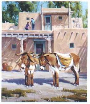 Sample artwork by Tom Haas (Born 1952), known for landscape, genre, still life, western, and wildlife paintings - View similar artists and auction records