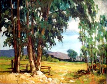 Sample artwork by Florence Young (1872 - 1974), known for landscape, missions, still life - View similar artists and auction records