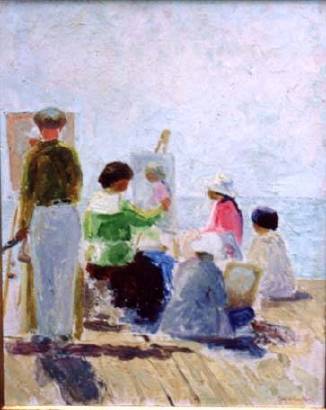 Mary Jencques (Jenks) Coulter - artist photo