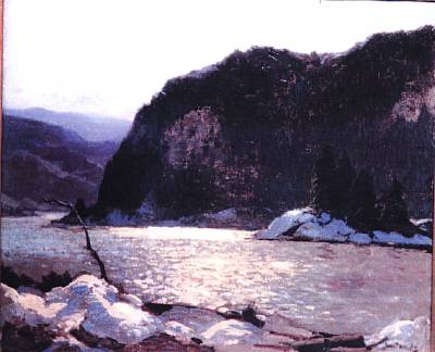 Sample artwork by Hobart Nichols Jr (1869 - 1962), known for landscape and genre painting, illustration - View similar artists and auction records
