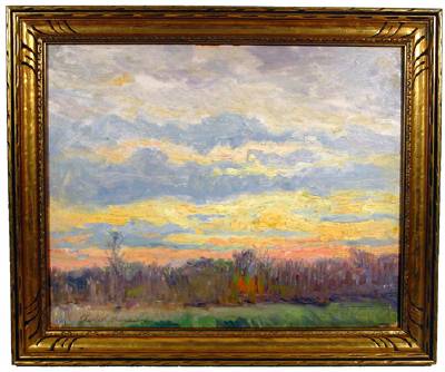 Sample artwork by Charles Svendsen (1871 - 1959), known for religious, history, landscape, figure - View similar artists and auction records