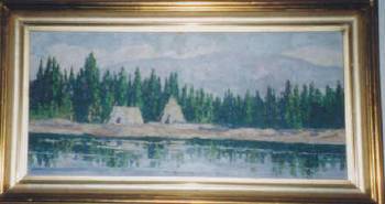 Sample artwork by Hannah Swensson (1866 - 1945), known for painter, lithographer, woodcut - View similar artists and auction records