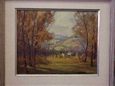Sample artwork by Clifford Ulp (1885 - 1957), known for landscape, religious, mural, illustrator - View similar artists and auction records