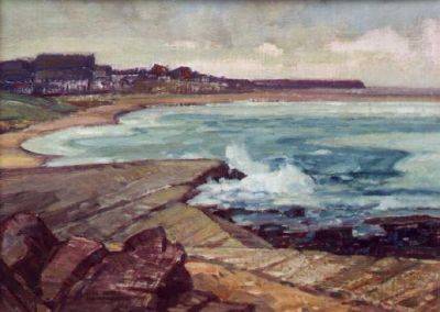 Sample artwork by Hal Ross Perrigard (1891 - 1960), known for genre, figure and landscape painting - View similar artists and auction records