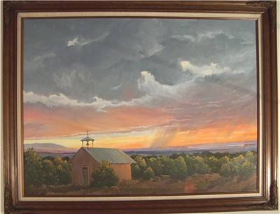 Sample artwork by Webb Young (1913 - 2005), known for southwest landscape, indian figure-genre - View similar artists and auction records