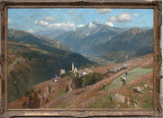 Sample artwork by Carl Julius Emil Ludwig (1839 - 1901), known for landscape - View similar artists and auction records