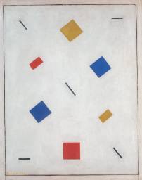 Sample artwork by Bart Van der Leck (1876 - 1958), known for abstract figure, "de stijl" - View similar artists and auction records