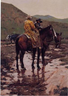 Sample artwork by Don Prechtel (Born 1936), known for historical, landscape, mural, equine - View similar artists and auction records