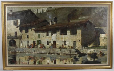 Sample artwork by Camillo Rapetti (1858 - 1929), known for painting - View similar artists and auction records