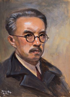Portrait of Qin Xuanfu: Self-portrait