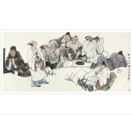 PEOPLE AND BIRDS by Chen Lu - Auction record, sale price, and art valuation. Compare with similar artists and explore comparable artworks.