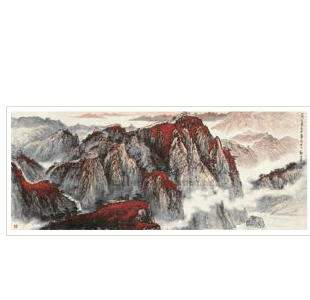 THOUSAND MILES OF THE GREAT WALL by Zixi Wei - Auction record, sale price, and art valuation. Compare with similar artists and explore comparable artworks.