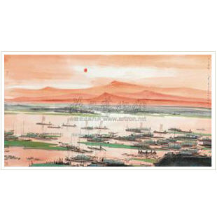 SCENERY OF WATERY REGION IN SUNSHINE