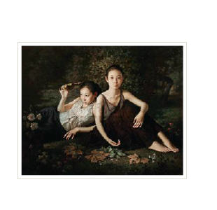 SEATED GIRLS