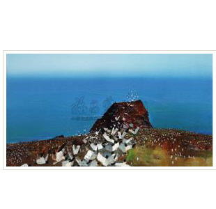 MIGRATING BIRDS AT QINGHAI LAKE by Changkai Wang - Auction record, sale price, and art valuation. Compare with similar artists and explore comparable artworks.