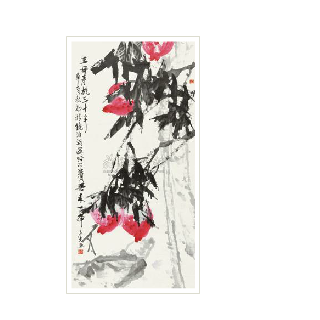 Hanging scroll