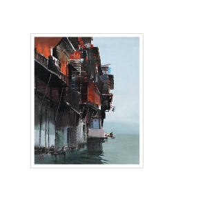 BUILDING BY THE WATER by Changkai Wang - Auction record, sale price, and art valuation. Compare with similar artists and explore comparable artworks.
